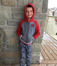 Load image into Gallery viewer, Kids' Joggers - Oranges (bamboo french terry)