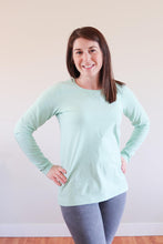Load image into Gallery viewer, Women's Basic Crew - PREORDER Blended Thread Fabrics