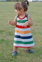 Load image into Gallery viewer, Racerback Dress - Hope Blooms (bamboo jersey)