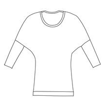 Load image into Gallery viewer, Womens Dolman - PREORDER Blended Thread Fabrics