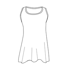 Load image into Gallery viewer, Women's Swing Tank - PREORDER Blended Thread Fabrics