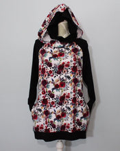 Load image into Gallery viewer, Women's Hoodie/Cowl - PANEL Blended Thread Fabrics