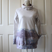 Load image into Gallery viewer, Women's Hoodie/Cowl - PANEL Blended Thread Fabrics