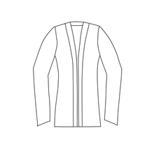 Load image into Gallery viewer, Womens Straight Cardi - PREORDER Blended Thread Fabrics