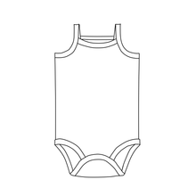 Load image into Gallery viewer, Summer Cami - Pink Sunflowers (bamboo french terry)