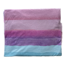 Load image into Gallery viewer, Kids Half Zip Sweater - Cotton Candy Stripes (bliss)