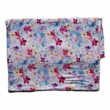 Load image into Gallery viewer, Cozy Footies - Spring Floral Splatter (bamboo jersey)