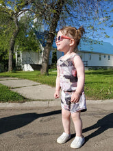 Load image into Gallery viewer, Elaina Romper - Milk Cartons (cotton french terry)