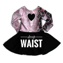 Load image into Gallery viewer, Isla Top and Dress - Milk Cartons (cotton french terry)