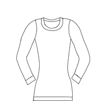 Load image into Gallery viewer, Women's Basic Crew - Sequoia Landscape (bamboo)