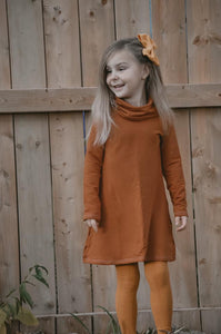 Kids Benicia Top/Dress - Ombre Stripes (bamboo french terry)