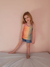 Load image into Gallery viewer, Kids Tank - Ombre Stripes (bamboo french terry)