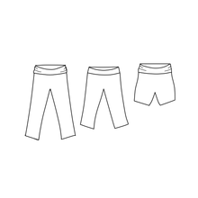 Load image into Gallery viewer, Kids Leggings and Capris - Solids and Stripes