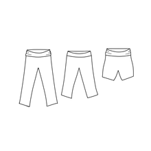Load image into Gallery viewer, Kids Leggings and Capris - Popsicles (bamboo jersey)