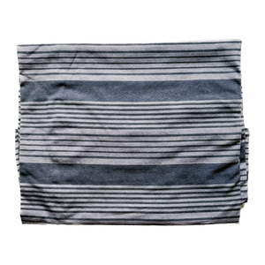 Grow With Me Pants - Navy Variegated Stripes (bamboo jersey)