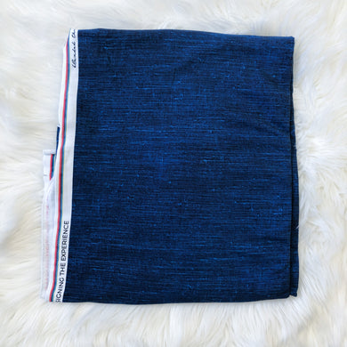 Last Chance Print - Royal Blue Linen (cotton french terry)