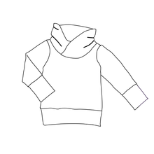 Load image into Gallery viewer, Grow With Me Crew or Cowl Neck - Cotton Basics