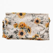 Load image into Gallery viewer, Willow Top and Romper - Cream Sunflowers (bamboo jersey)