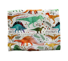 Load image into Gallery viewer, Cuff Shorts - Dinos (rib knit)