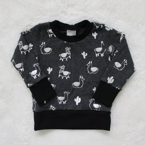 Kids Basic Crew - Bees (cotton jersey)