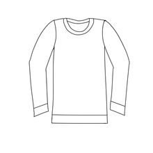 Load image into Gallery viewer, Kids Basic Crew - Opal Geo (bamboo jersey)