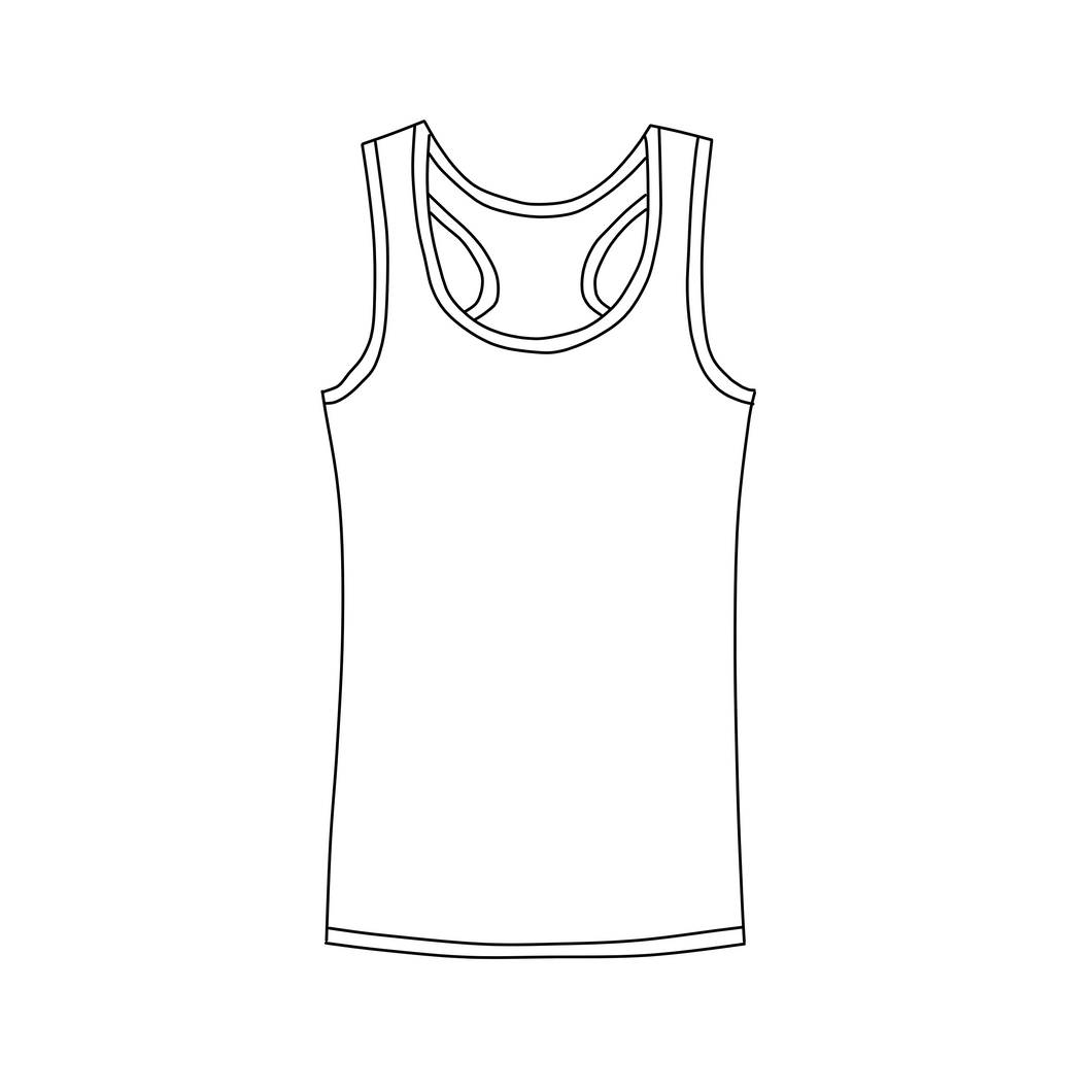 Kids Tank - Leafy Greens (cotton jersey)