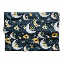 Load image into Gallery viewer, Tiered Dress - Moonlight Sunflowers (bamboo jersey)