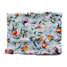 Load image into Gallery viewer, Tiered Dress - Oranges (bamboo french terry)