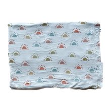 Load image into Gallery viewer, Kids Tank - Pastel Suns (bamboo jersey)