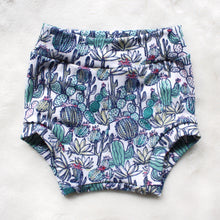 Load image into Gallery viewer, Shorties or Bummies - Moonlight Sunflowers (bamboo jersey)