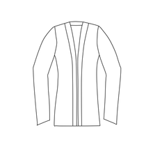 Load image into Gallery viewer, Womens Straight Cardi - Cotton Basics