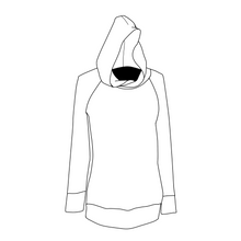 Load image into Gallery viewer, Women&#39;s Hoodie/Cowl - PANEL BTF62