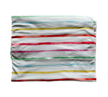 Load image into Gallery viewer, Cozy Footies - Watercolour Stripe (bamboo french terry)