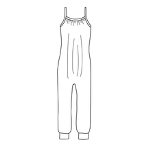 Load image into Gallery viewer, Willow Top and Romper - Popsicles (bamboo jersey)