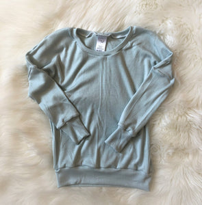 Kids Dolman - Opal Geo (bamboo jersey)