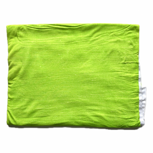 Grow With Me Crew or Cowl Neck - Lime Faux Linen (bamboo jersey)