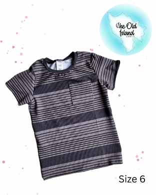 RTS Kids Crew - Navy Stripes