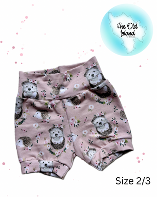 RTS Cuff Shorts - Hedgehogs