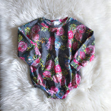 Load image into Gallery viewer, Sweater Romper - Ombre Stripes (bamboo french terry)
