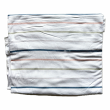 Load image into Gallery viewer, Jogger Shorts - Pastel Stripe (bamboo french terry)