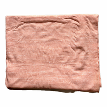 Load image into Gallery viewer, Grow With Me Crew or Cowl Neck - Peach Faux Linen (cotton jersey)