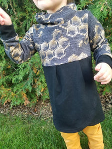 Kids Tulip Sweater - Inked (bamboo jersey)