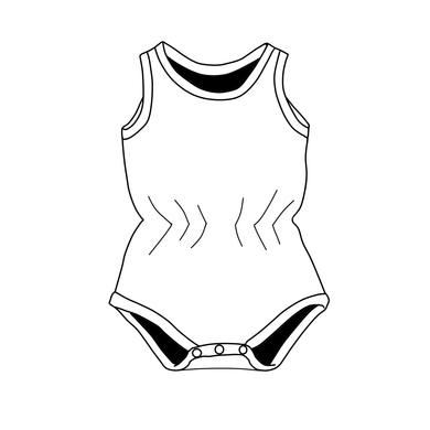 Elaina Romper - Whales (cotton jersey)