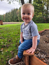 Load image into Gallery viewer, Kids Nico Raglan - Sequoia Landscape (bamboo)