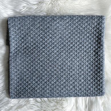 Last Chance Print - Grey Fleck Quilted