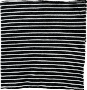 Last Chance Print - Charcoal Stripes (interlock)
