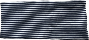 Last Chance Print - Navy Stripes (interlock)