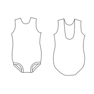 Low Back Leo - Inked (bamboo jersey)