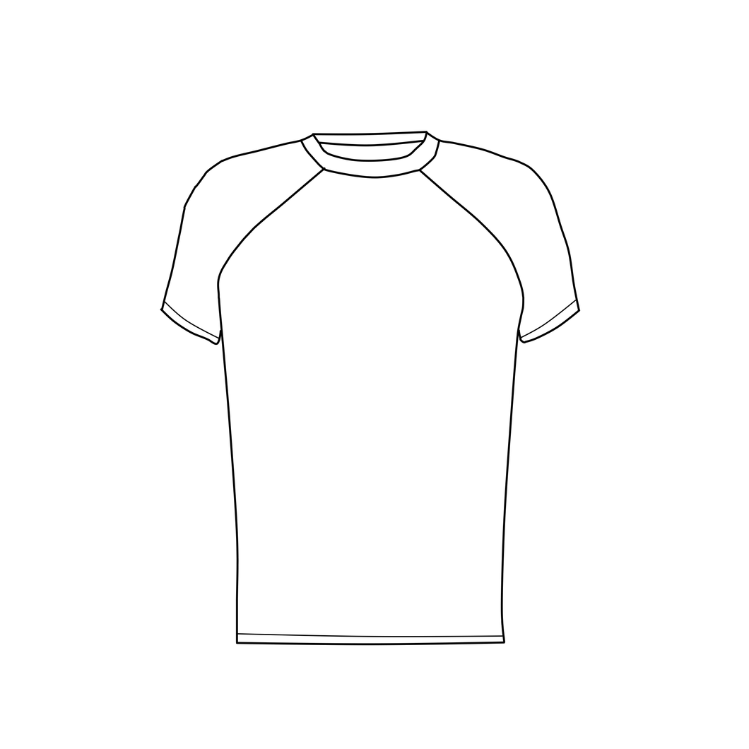 Kids Nico Raglan - Solids and Stripes