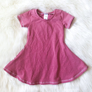 T Shirt Dress - Solids and Stripes